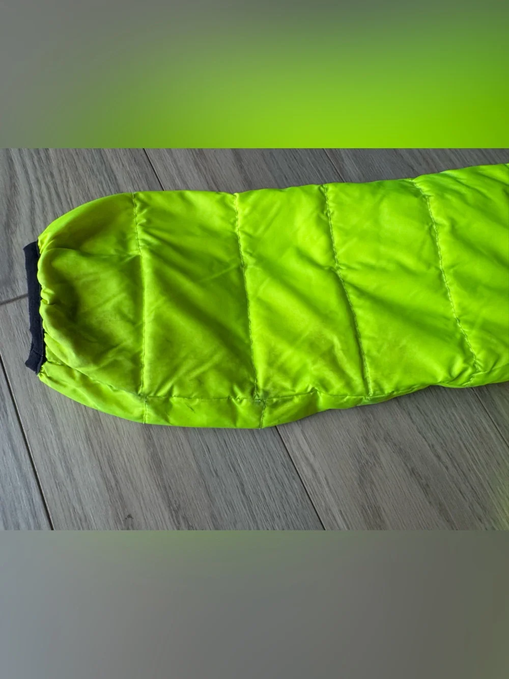 Nike Neon Yellow Kids Hooded Puffer Jacket